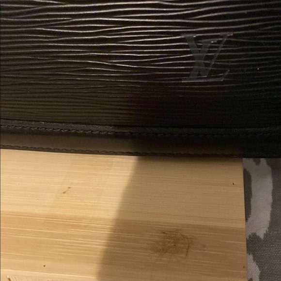 Louis Vuitton Lussac Black Epi Shoulder Bag with COA - Picture 2 of 13